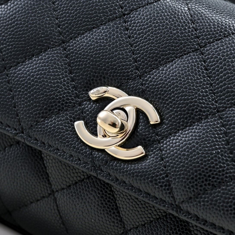 Ch**el top handle bags